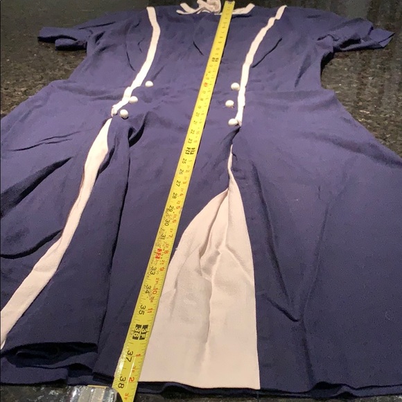 Navy Vintage dress - Picture 5 of 7